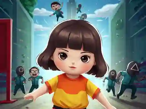 Žaidimas Squid Game internete