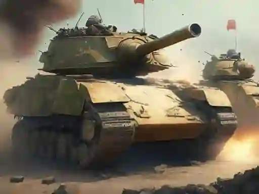 Žaidimas Tanks: Counteroffensive internete