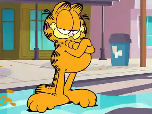 Žaidimas Garfield Jigsaw Puzzle internete