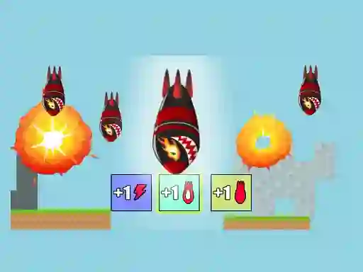 Žaidimas Rocket Evolution Destroy the Map! internete