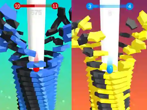 Žaidimas Stack Bounce 3D internete