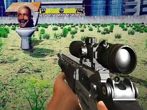 Žaidimas Sniper Hunting Skibidi Toilet internete