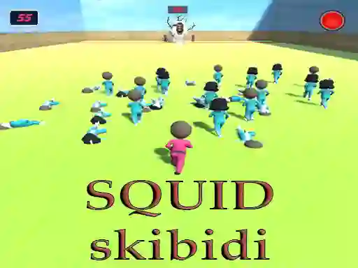 Žaidimas SQUID SKIBIDI internete