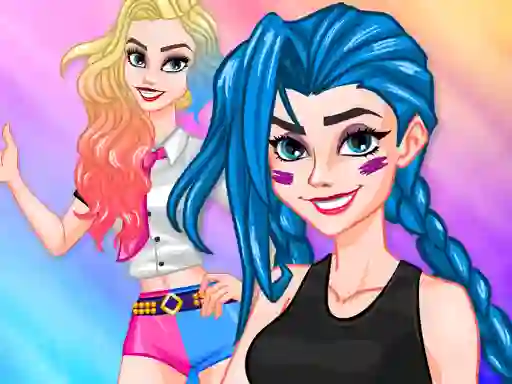 Žaidimas Crazy BFF Party internete