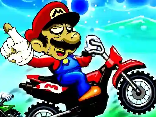 Žaidimas Super Mario Halloween Wheelie internete