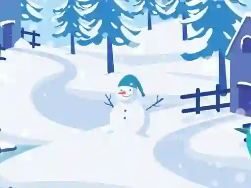 Žaidimas Happy Snowman Hidden internete