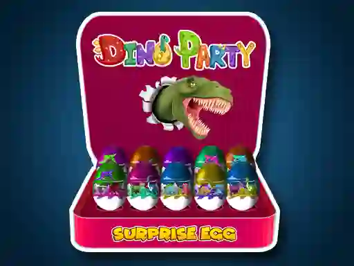 Žaidimas Surprise Egg: Dino Party internete