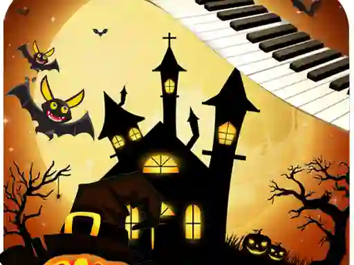 Žaidimas Halloween Piano Tiles internete