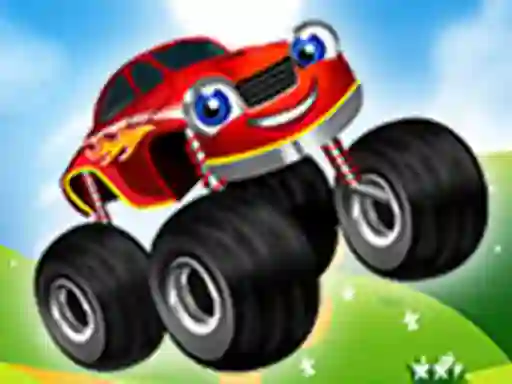Žaidimas Monster Trucks Kids Racing internete