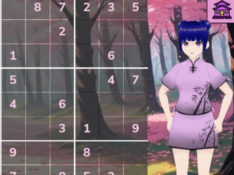 Žaidimas Atpalaiduojantis sudoku ir futoshiki internete