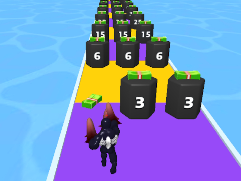 Žaidimas „Venom Run 3d“ internete