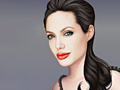 Žaidimas Angelina Jolie makiažas  internete
