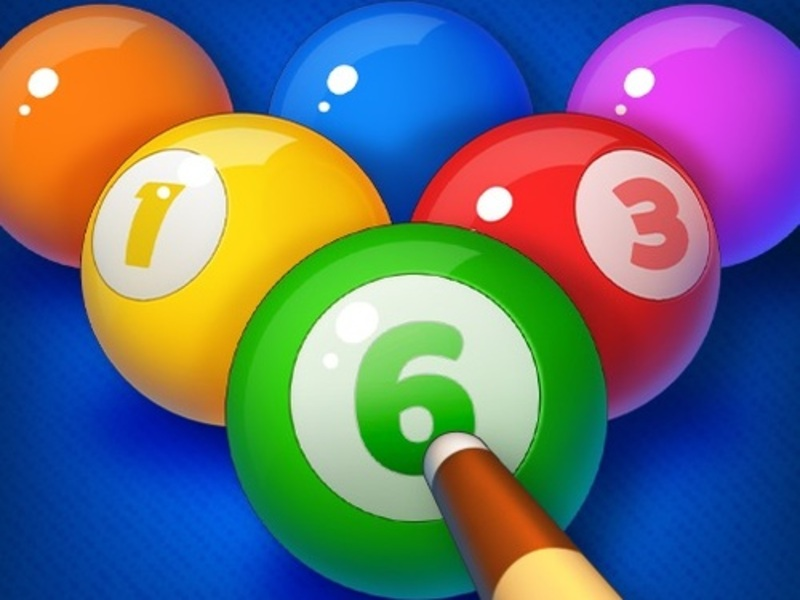 Žaidimas „Bubble Shooter“ biliardo ir baseino internete