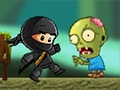 Žaidimas Vaikas Ninja vs Zombies  internete