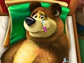 Žaidimas Maša ir Lokys chirurgija  internete