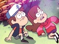 Žaidimas Gravity Falls Li'l Gideon traukiasi Grįžti  internete