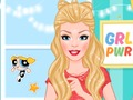 Žaidimas Barbie`s Apžvelkite Powerpuff  internete