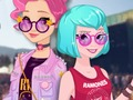 Žaidimas Elsa ir Rapunzel festivalis pabėgimas  internete