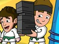 Žaidimas Kickin` te juodosios juostos pagrindai  internete