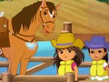 Žaidimas "Dora"ir"Friends Legend"apie prarastas arklius  internete