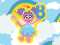 Žaidimas 123 Sezamų gatvė: pažymėkite numerius  internete