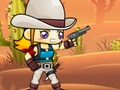 Žaidimas Cowgirl šaudyti zombius  internete