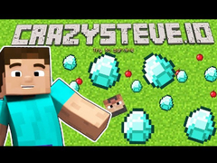 Žaidimas CrazySteve. io internete