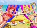 Žaidimas Princesės paplūdimio suknelė  internete