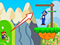 Žaidimas „Mario“ ir „Sonic“ lėlė  internete