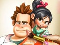 Žaidimas Vanellope von Cupcake spalvinimo knyga  internete
