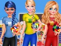 Žaidimas BFF Princess balsuoti už FIFA 2018 ketvirčio finalus  internete