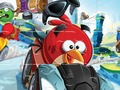 Žaidimas Angry Birds: lenktynininkų galvosūkis  internete