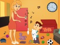 Žaidimas Vaikų animacinių filmų kambarys  internete