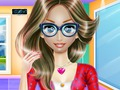 Žaidimas Nerd girl: fitneso užsiėmimai  internete