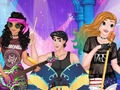 Žaidimas Princesės: Big Gig grupė  internete
