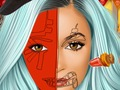 Žaidimas Kylie Jenner: Helovino veido tapybos menas  internete