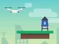 Žaidimas Dronas aptarnauja pakrovimą  internete