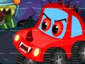 Žaidimas Helovino automobilių mozaika  internete