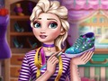 Žaidimas Frozen Princess sportbačių dizainas  internete