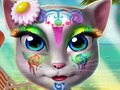 Žaidimas Kitty paplūdimio makiažas  internete