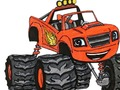 Žaidimas „Monster Machines“ dažymas  internete