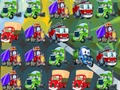 Žaidimas Animacinių filmų sunkvežimių rungtynės 3  internete