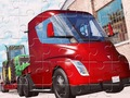 Žaidimas „Tesla Truck Jigsaw“  internete