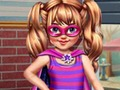 Žaidimas Mažoji mergaitė Superhero vs princesė  internete