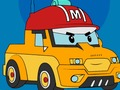 Žaidimas „Robocar Poli“ spalvinimo knygelė  internete