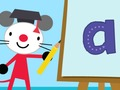 Žaidimas Arty pelė mokytis ABC internete
