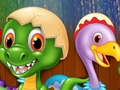 Žaidimas Dinozaurų spalvinimo knyga  internete