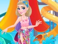 Žaidimas Princesė Eliza vyks į vandens parką  internete