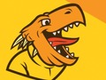 Žaidimas Dinozaurų kario dažymas  internete