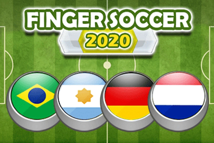Žaidimas „Pirštų futbolas 2020“  internete